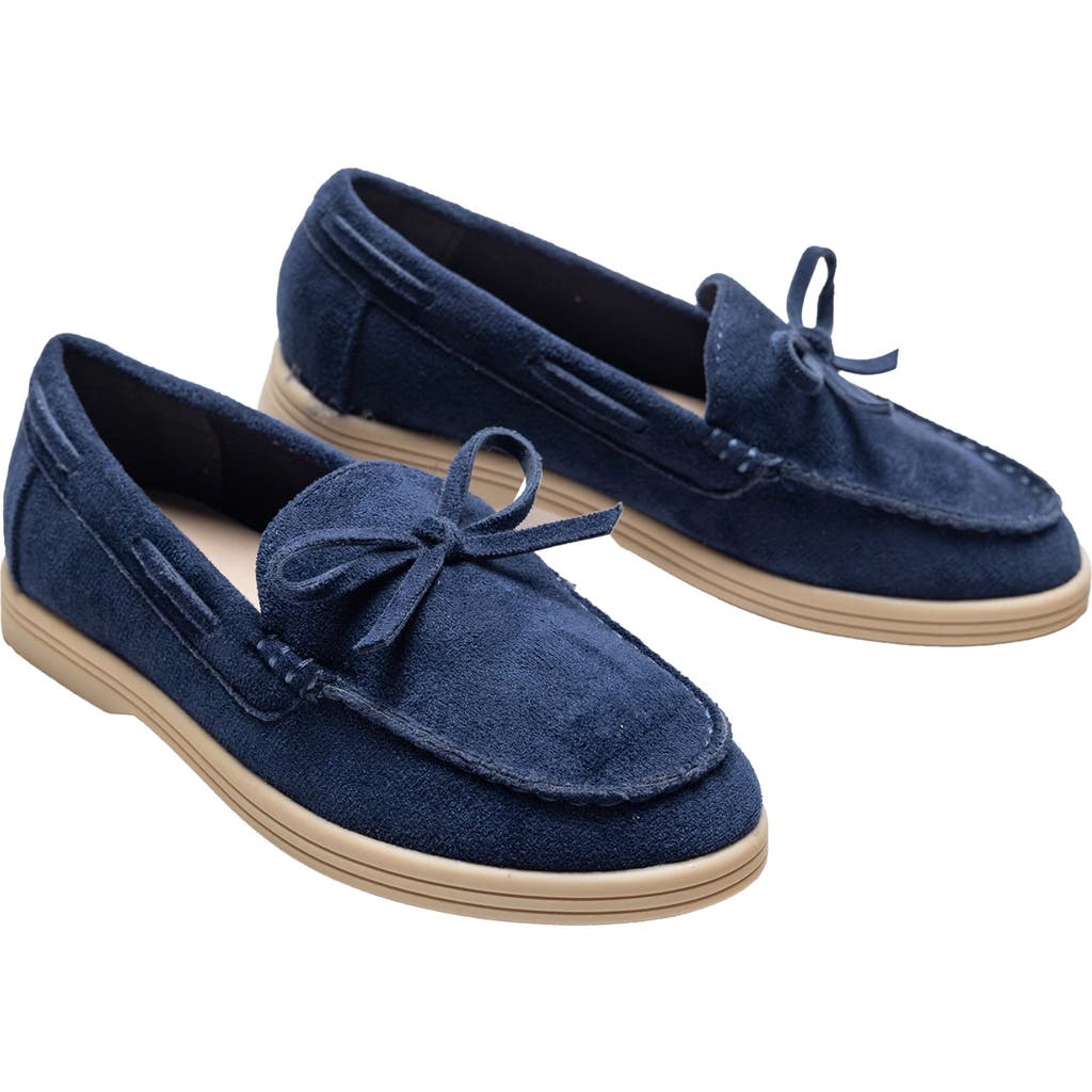 Moustache Navy Suede Formal Laced Dress Shoes By Childsplay Clothing In Navy