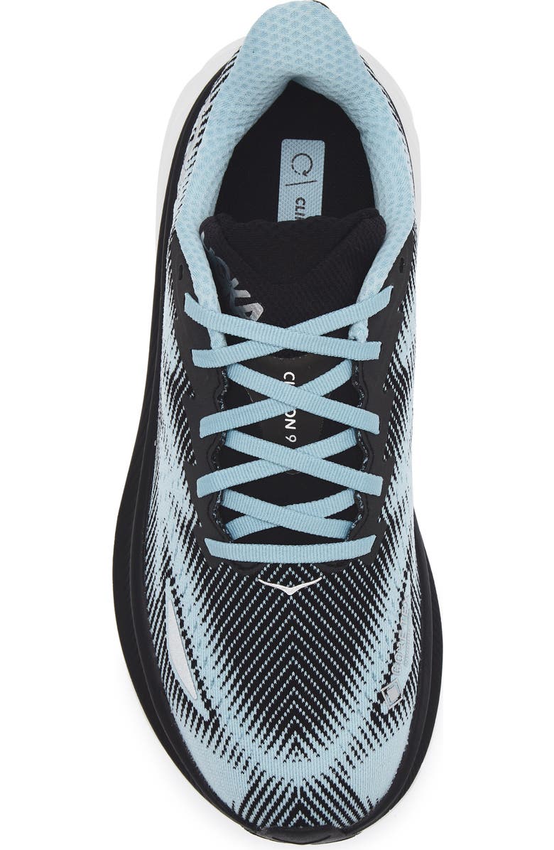 HOKA Clifton 9 GTX Shoe, Alternate, color, Black / Raindrop