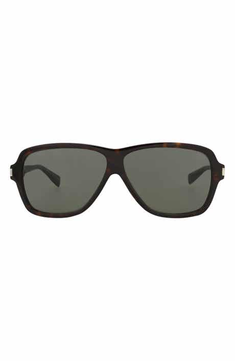 Saint Laurent 62mm Aviator Sunglasses