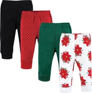 Hudson Baby 4Pk comfy leggings set