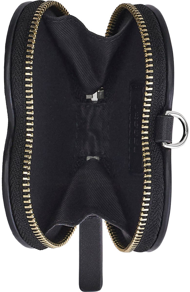 Marc Jacobs The Heart Pouch Bag Charm, Alternate, color, Black