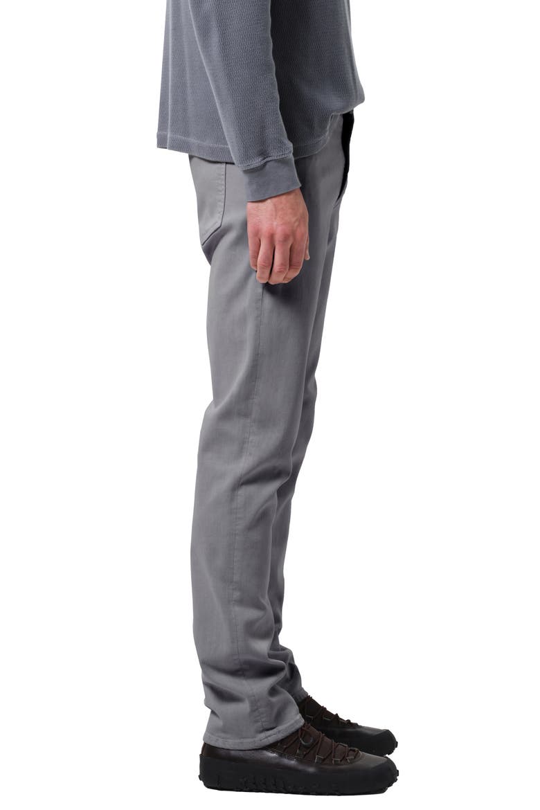 Gage Slim Fit Stretch Twill Five-Pocket Pants, Alternate, color, STEEL GREY