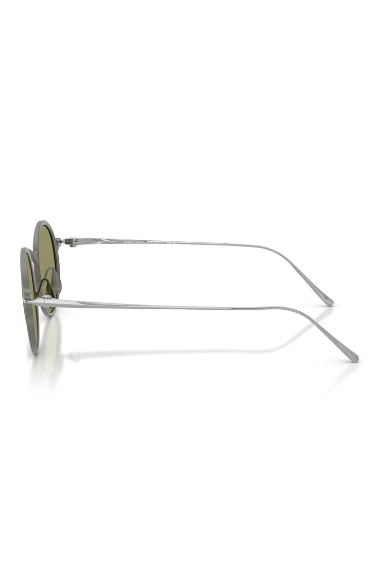 46mm Small Phantos Sunglasses, Alternate, color, MATTE GUNMETAL / GREEN