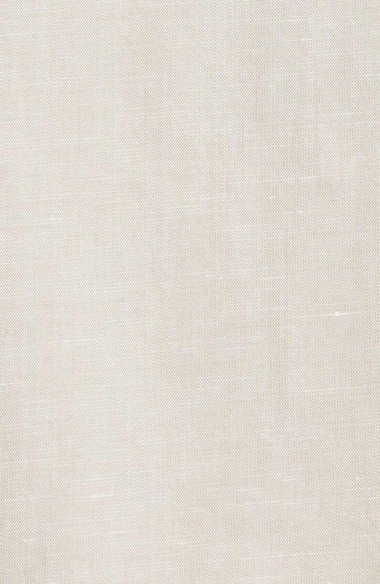 ZEGNA Crossover Cotton, Linen & Silk Button-Up Shirt, Alternate, color, 