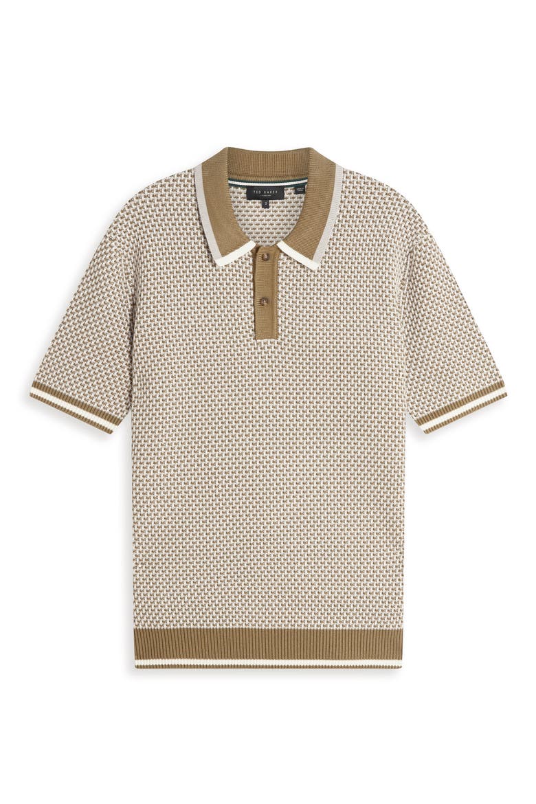 Breame Knit Polo, Alternate, color, OLIVE