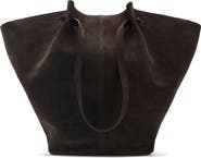MANGO Suede Shopper Bag
