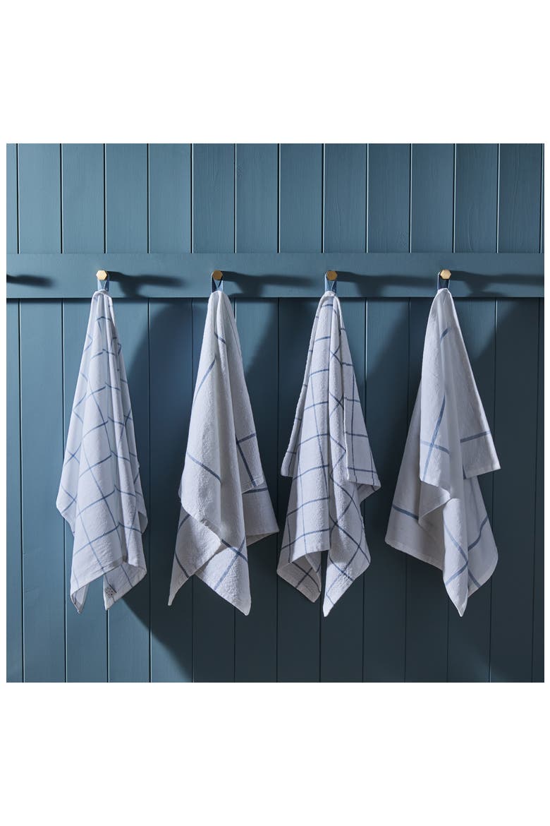Essential Set of 4 Flour Sack Kitchen Towels, Alternate, color, PEPPERCORN