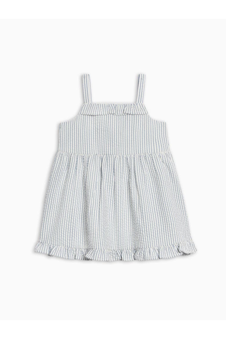 Organic Juliette Seersucker Tank Dress, Alternate, color, Shore Stripe/Sea