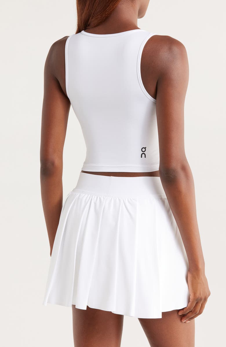 On Studio Cutout Crop Top, Alternate, color, White