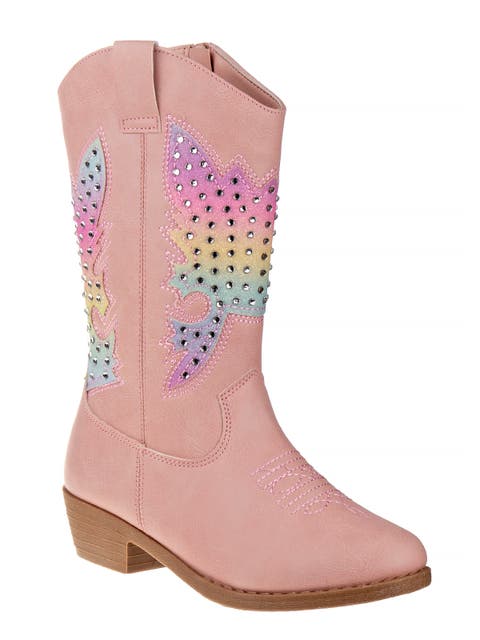 Kensie ZipUp Boots with Heel for Girls / Stylish Comfortable Fashion Design (Toddler / Little Kid)