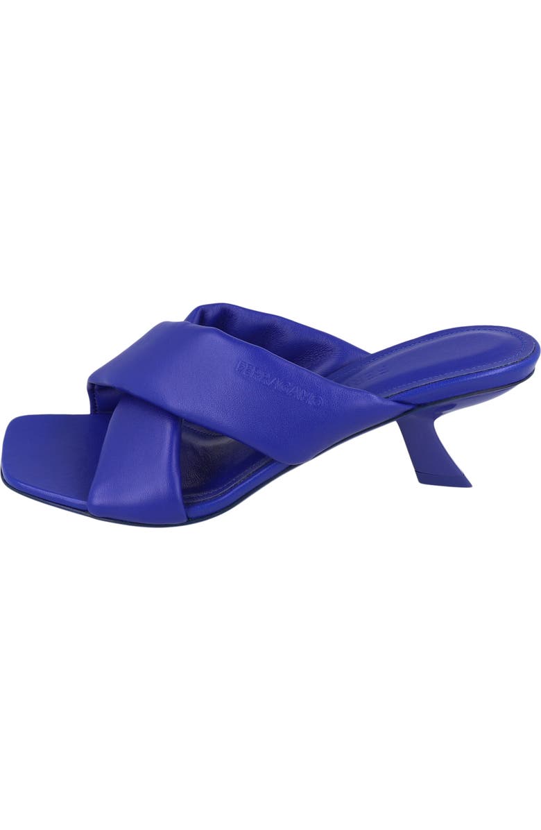 FERRAGAMO Aludra Crossover Slide Sandal, Alternate, color,