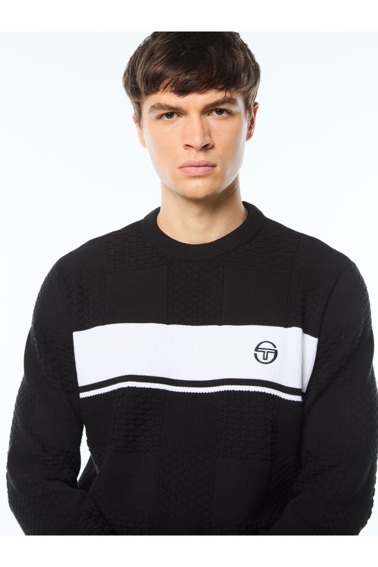 Storia Crewneck Sweater, Alternate, color, BLACK BEAUTY