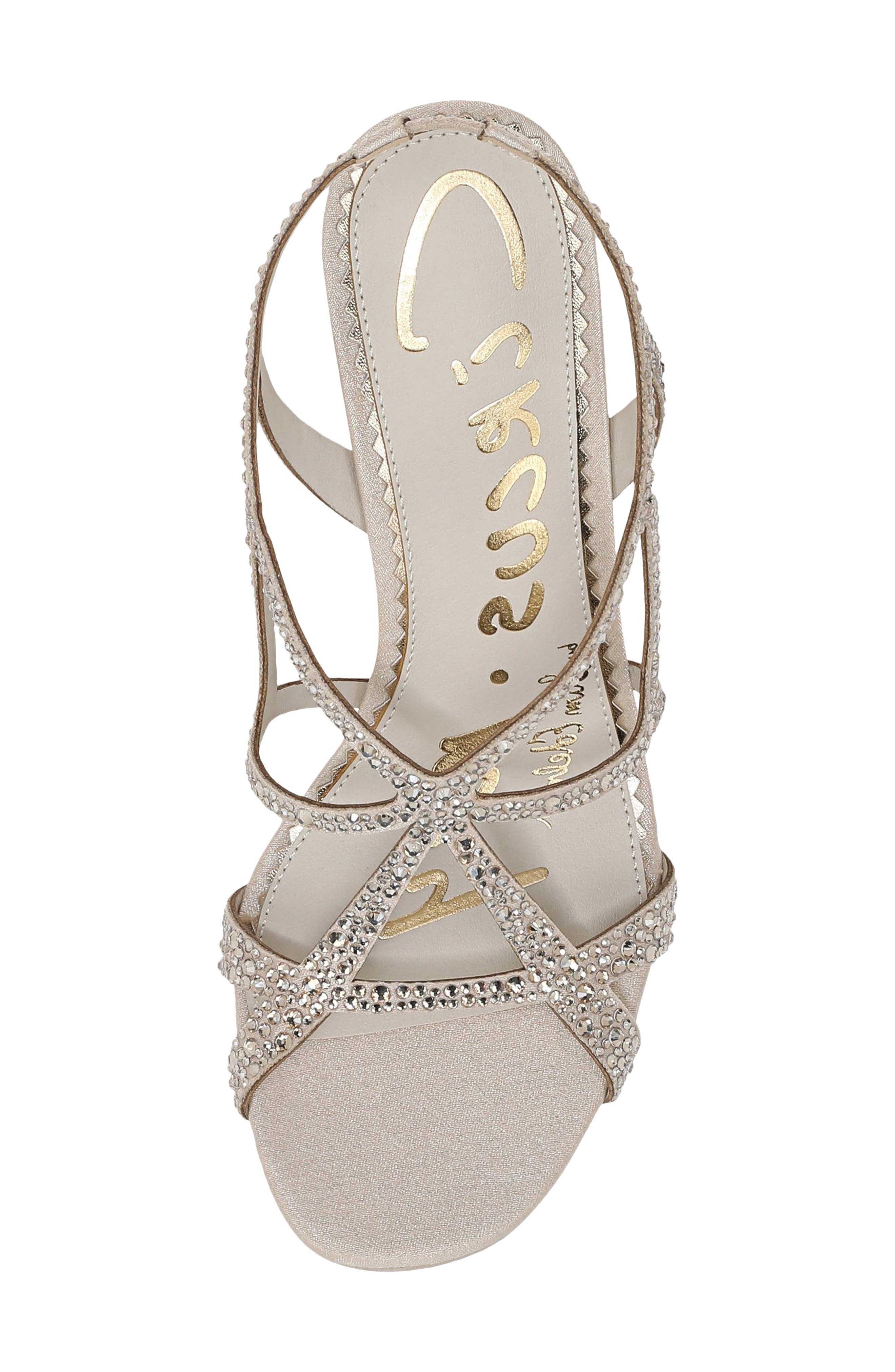 Louisa Slingback Sandal, Alternate, color, SEA SHELL