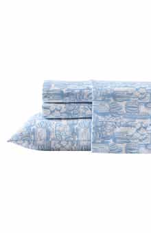 Wrangler Cactus Toile Print Microfiber Sheet Set
