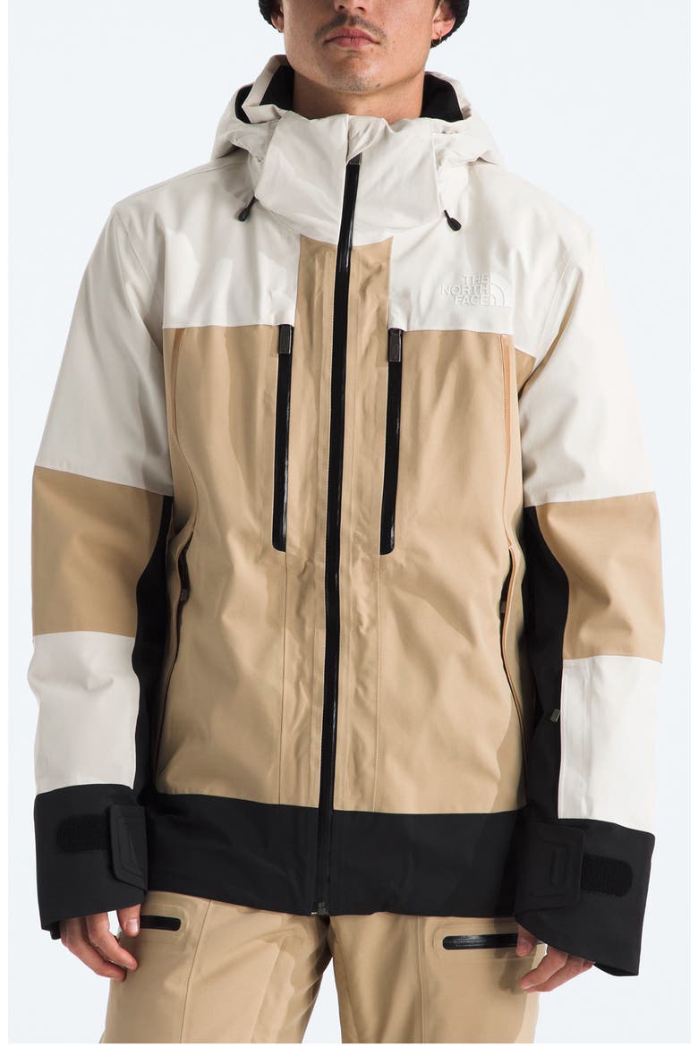 Snowsquall Insulated Jacket, Main, color, WHITE DUNE/ KHAKI STONE/ BLACK