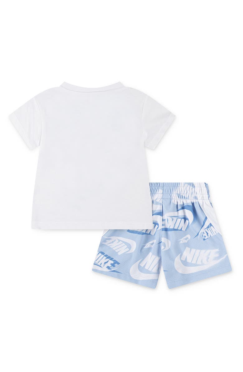 Nike Sportswear Dri-FIT T-Shirt & Mesh Shorts Set, Alternate, color, Psychic Blue