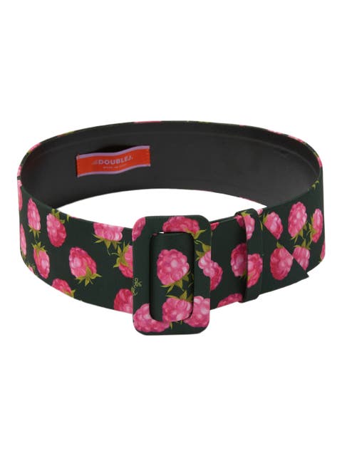 Medium Belt (2.36") Lampone Mini Emerald