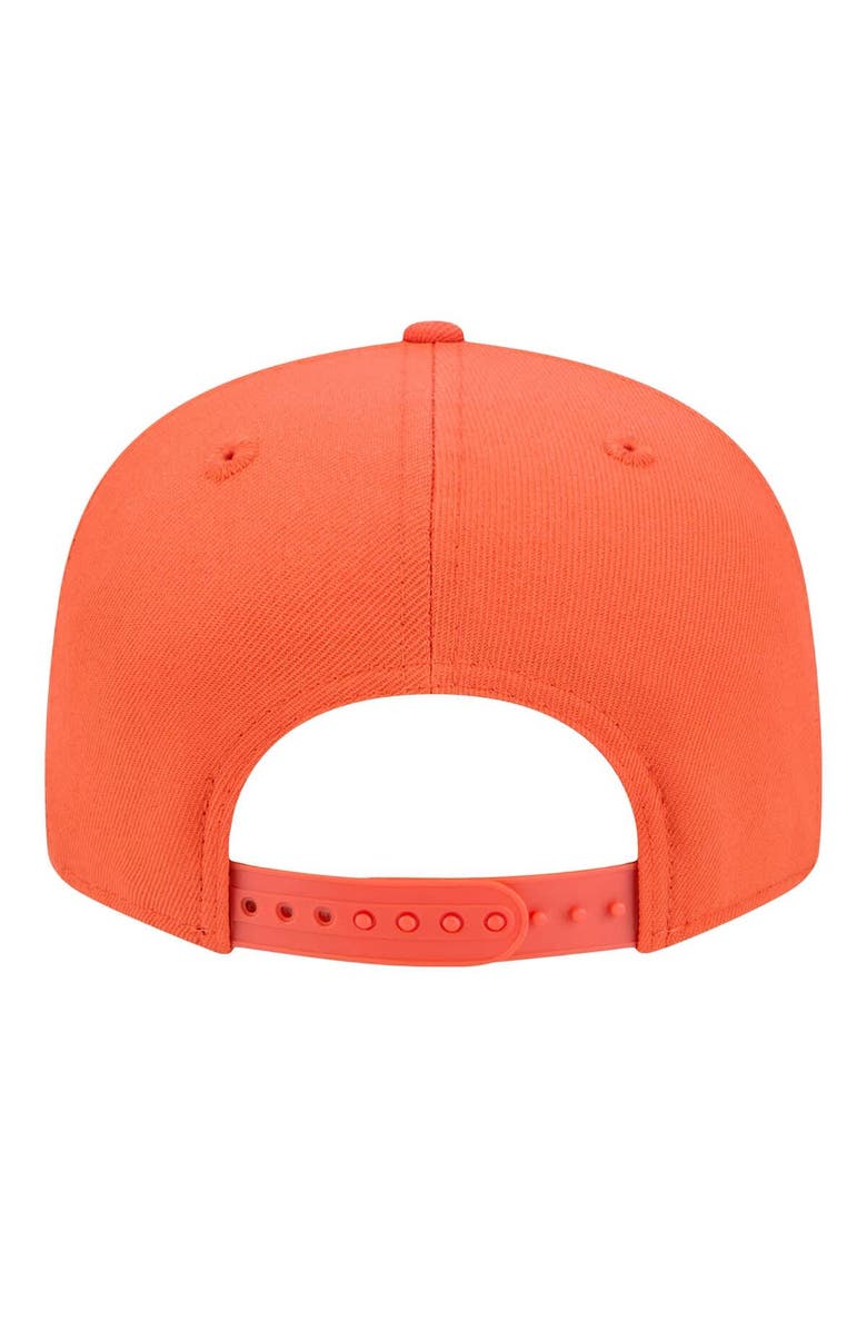 New Era Unisex New Era Orange WNBA Gear Logo 9FIFTY Snapback Hat, Alternate, color, Orange