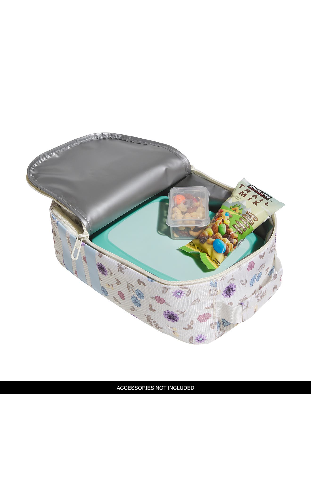 adidas Kids' Santiago Lunch Bag, Alternate, color, In Bloom Floral Warm Vanilla