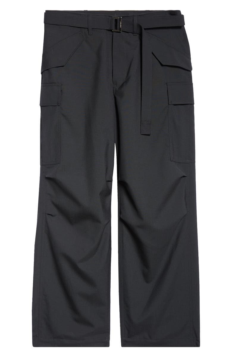 Sacai Cargo Pants, Alternate, color, Black 001