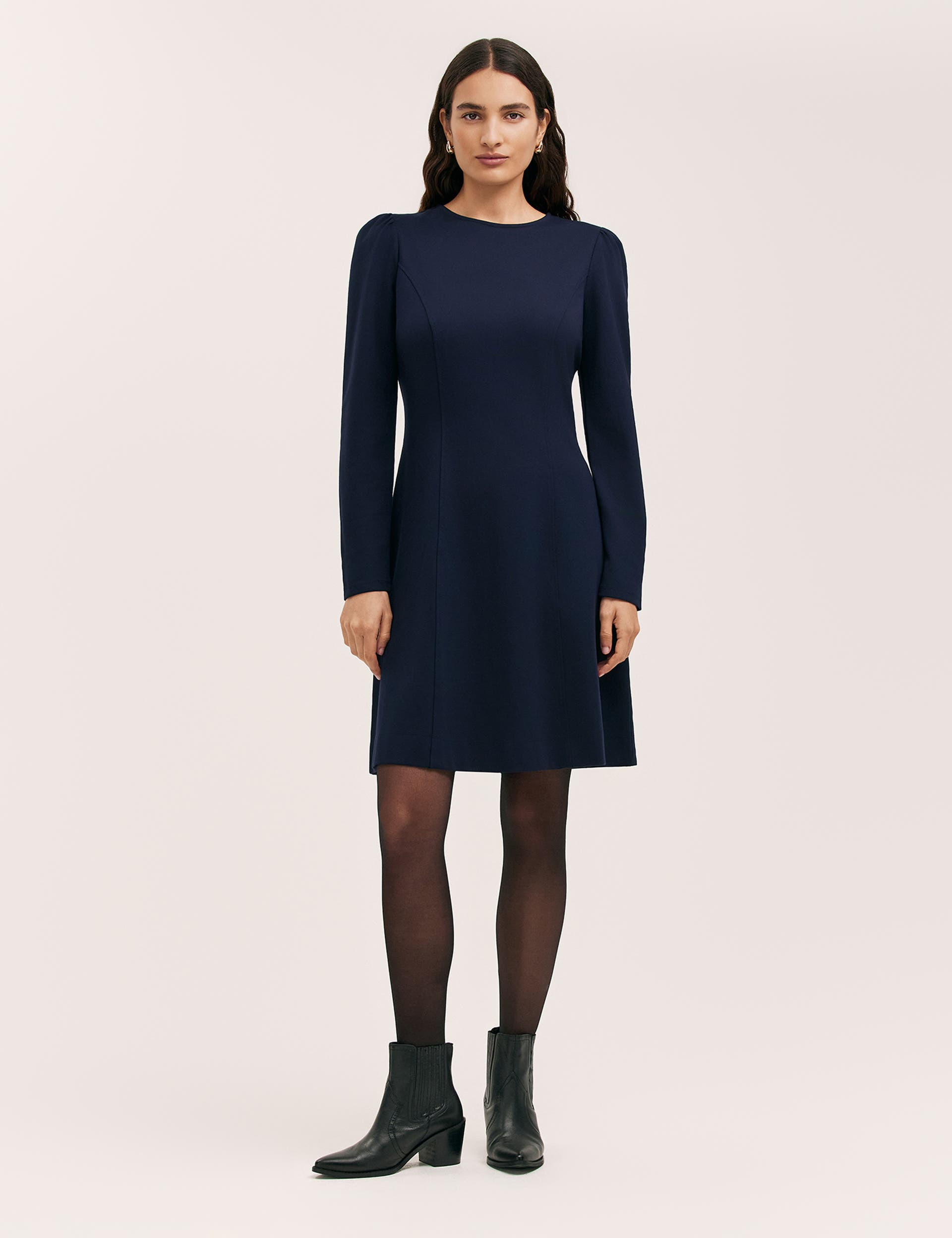 Eva Ponte Jersey Dress - image 3