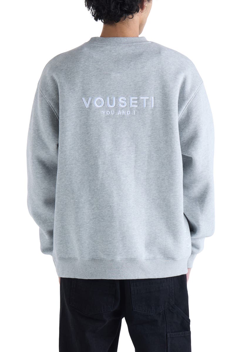 VOUSETI OG Fleece Crewneck Sweatshirt, Alternate, color, 