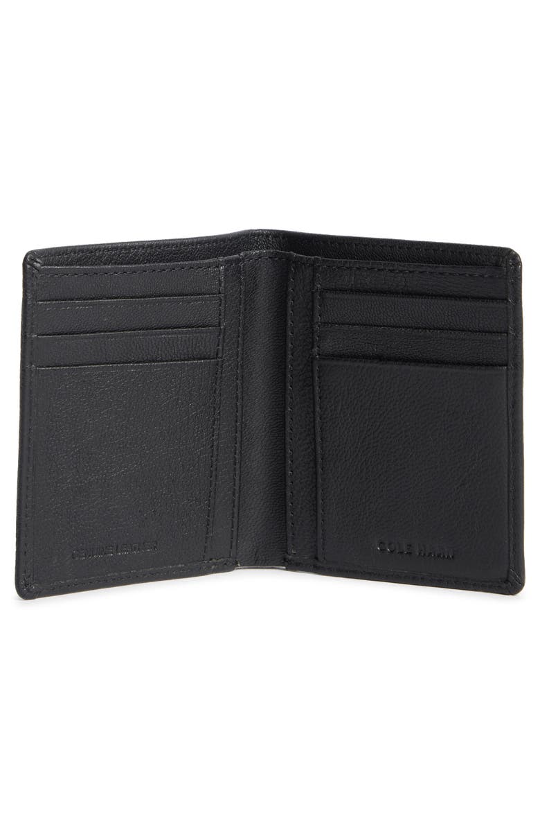 Cole Haan Slim Duofold Leather Wallet, Alternate, color,