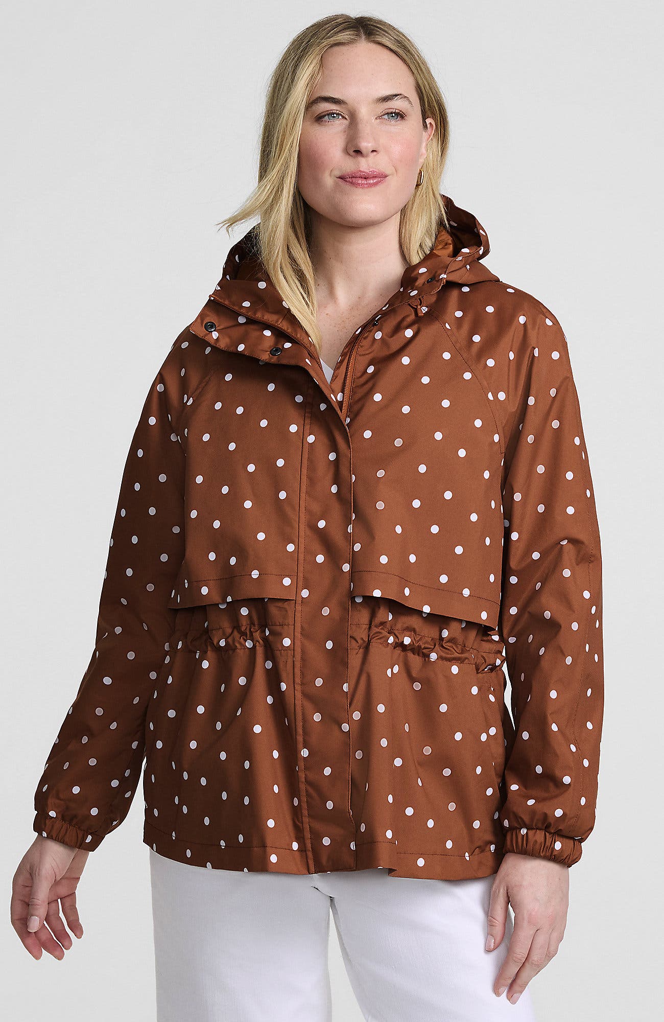Rich Ginger Brown Dot
