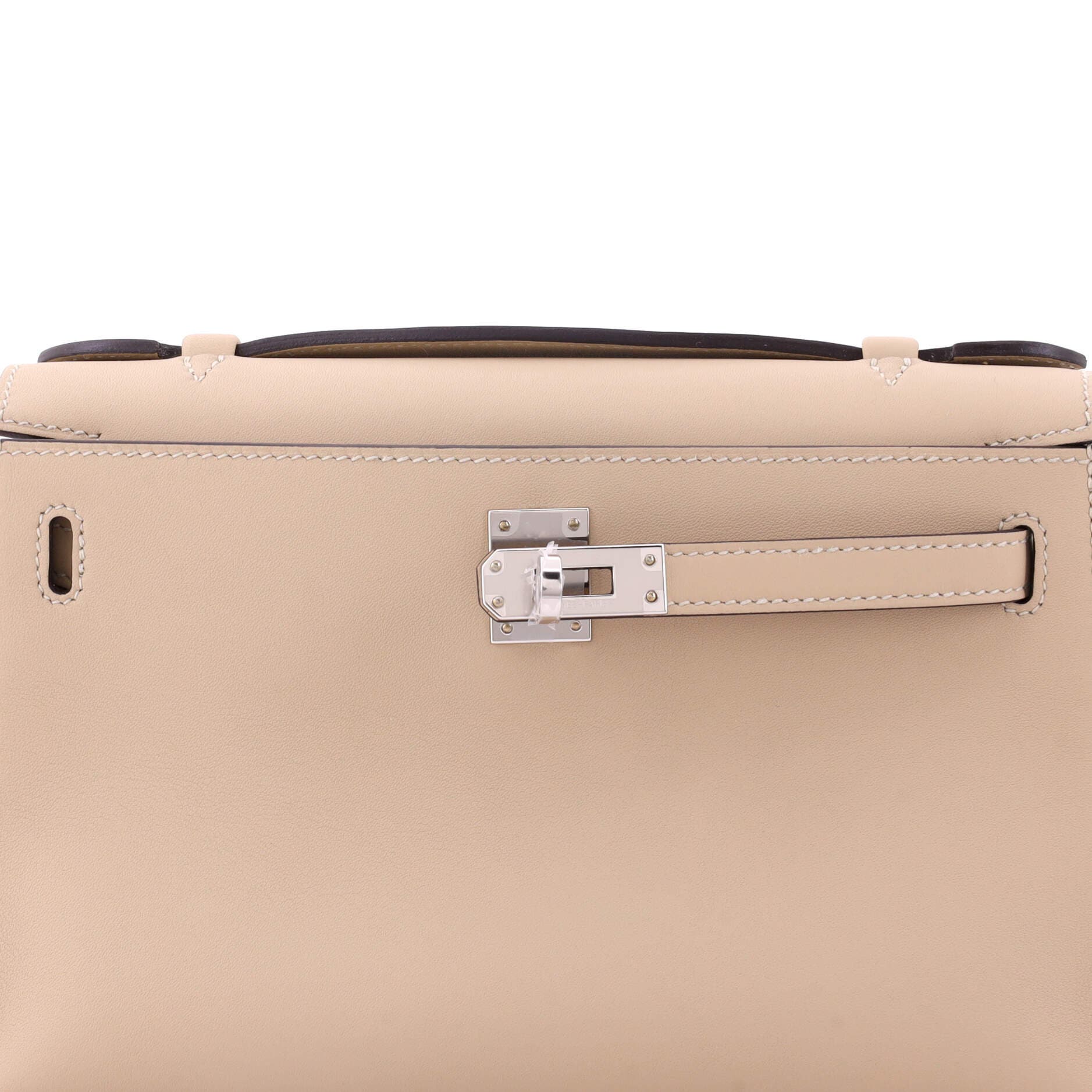 Pre-Owned Hermes Kelly Pochette Swift, Alternate, color, 