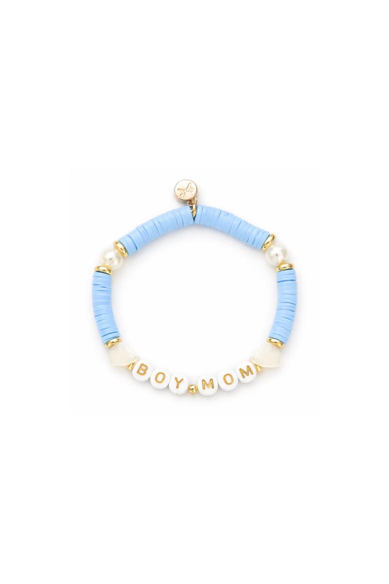 Boy Mom Women's Bracelet, Main, color, Blue/White