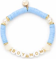 Bits & Bows Boy Mom Women's Bracelet