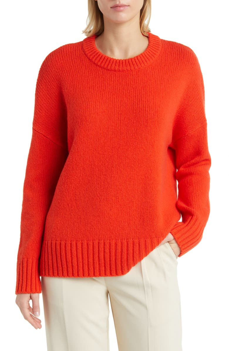 Nordstrom Oversize Wool & Cashmere Sweater, Main, color,