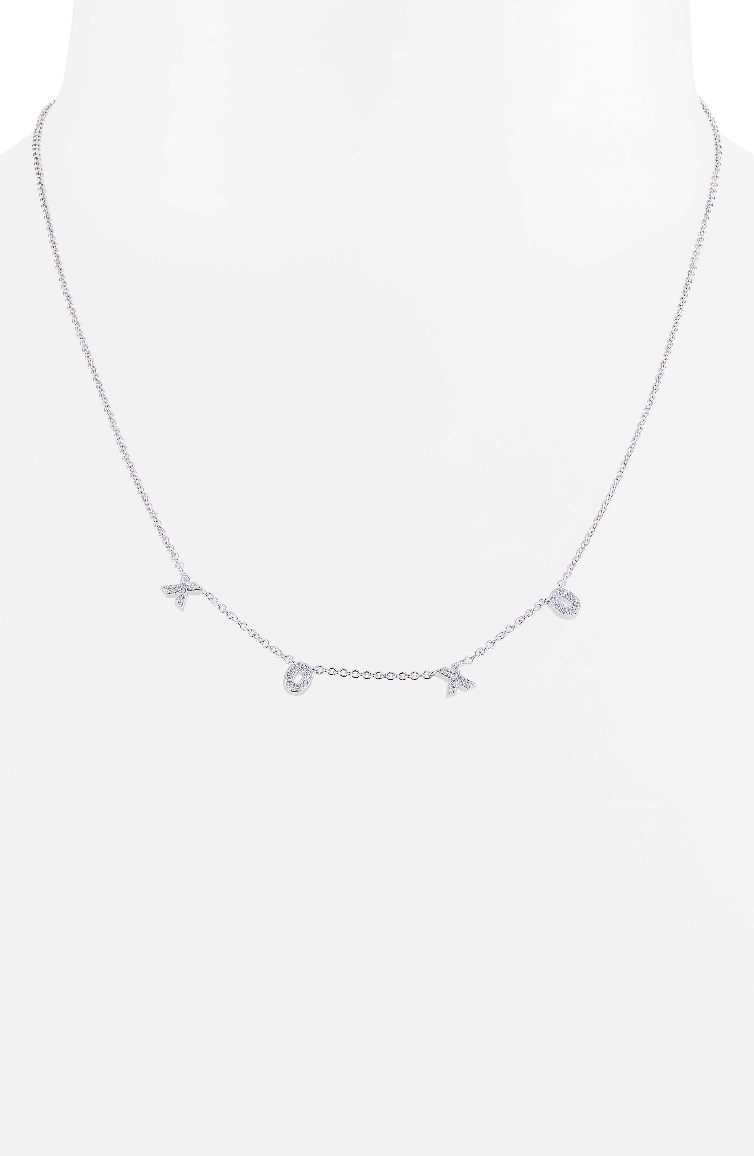 Heartbreaker XO Station Necklace