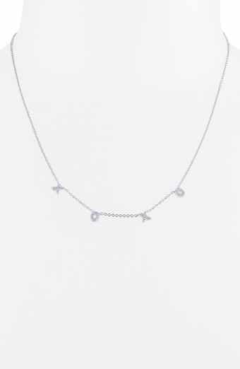 Heartbreaker XO Station Necklace