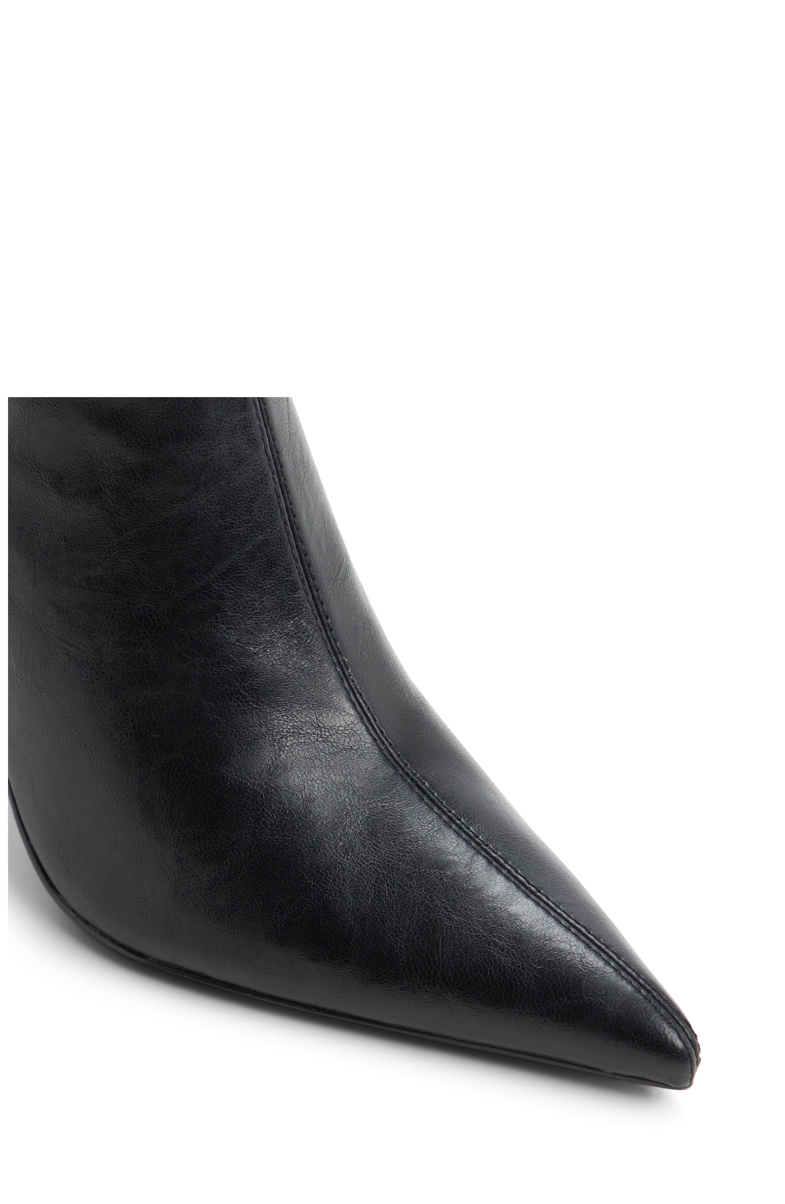 Jullieta Pointed Toe Knee High Boot, Alternate, color, BLACK