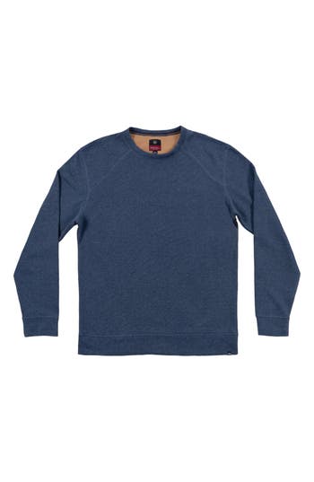 Burnside Knit Sweatshirt In Blue
