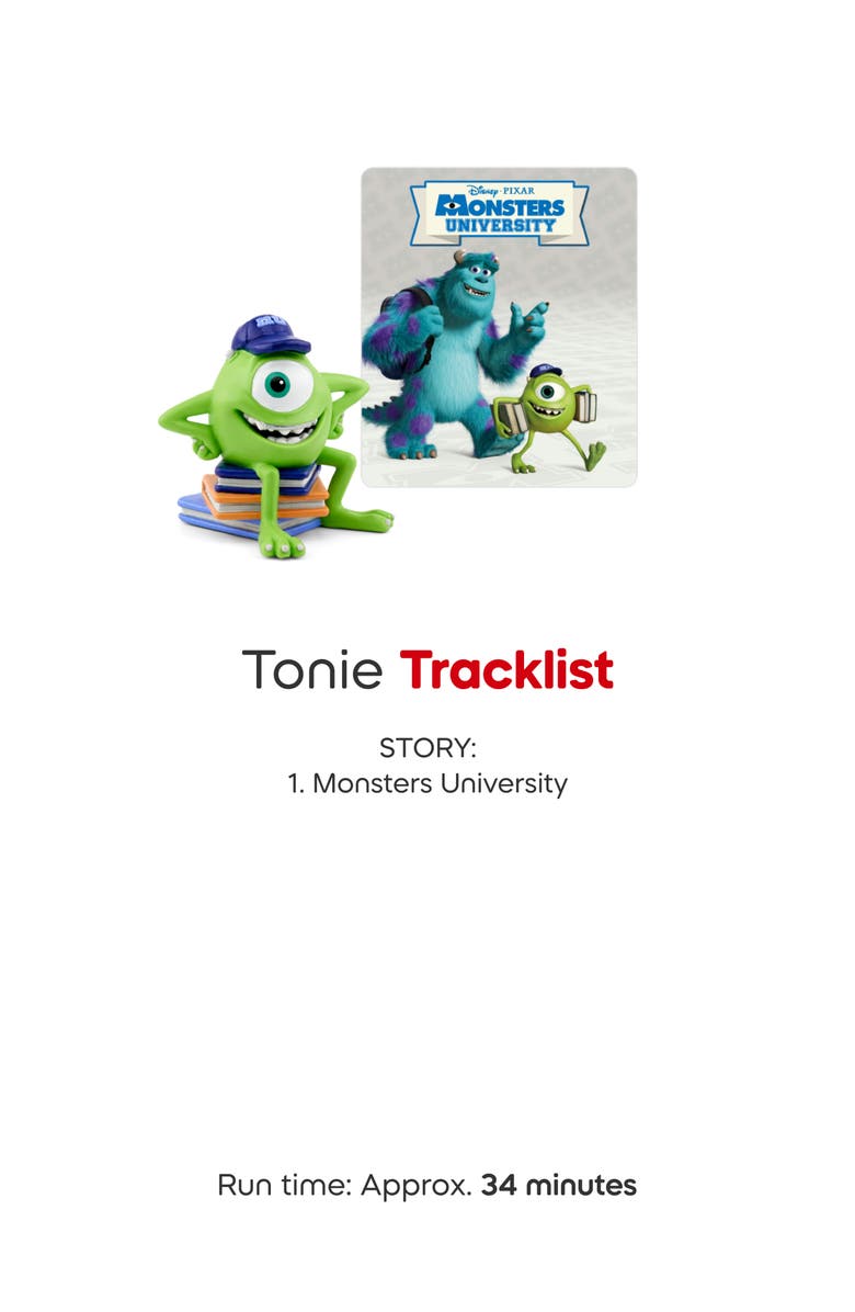 tonies 2-Pack Disney<sup>®</sup> & Pixar Monsters Tonie Audio Character Bundle, Alternate, color, Multi
