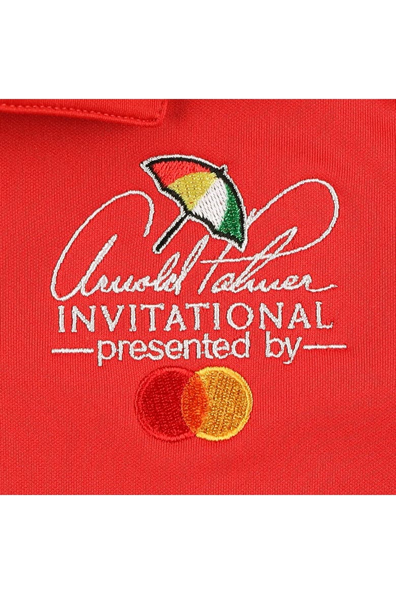 Youth adidas Red Arnold Palmer Invitational Performance Polo, Alternate, color, Red