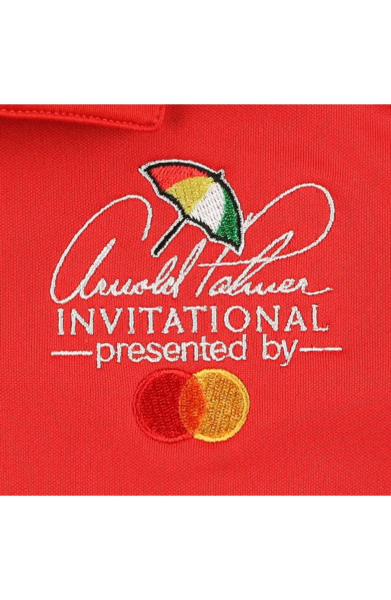 adidas Youth adidas Red Arnold Palmer Invitational Performance Polo, Alternate, color, Red