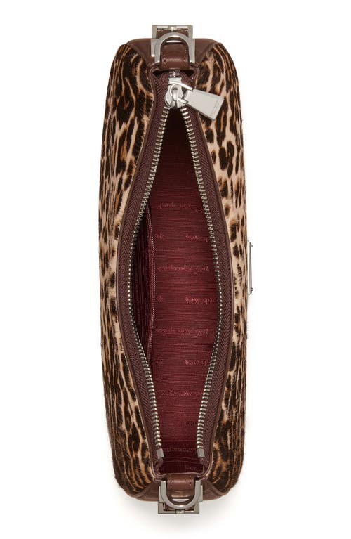 Kate Spade New York Liv Downtown Genuine Calf Hair Shoulder Bag In Animal Print