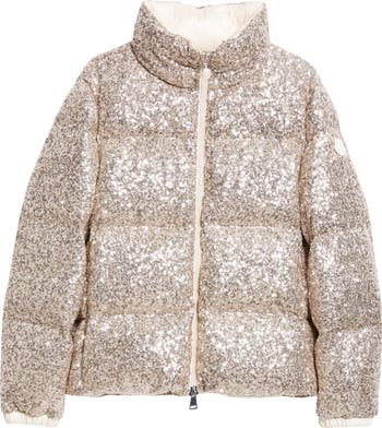 Moncler Anternes Sequin Down Puffer Jacket | Nordstrom