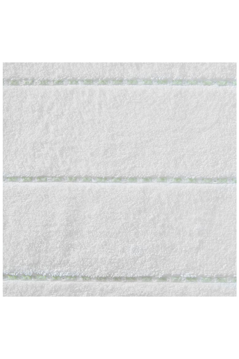 Ridley Solid 3-Piece Towel Set, Alternate, color, WHITE/ SAGE