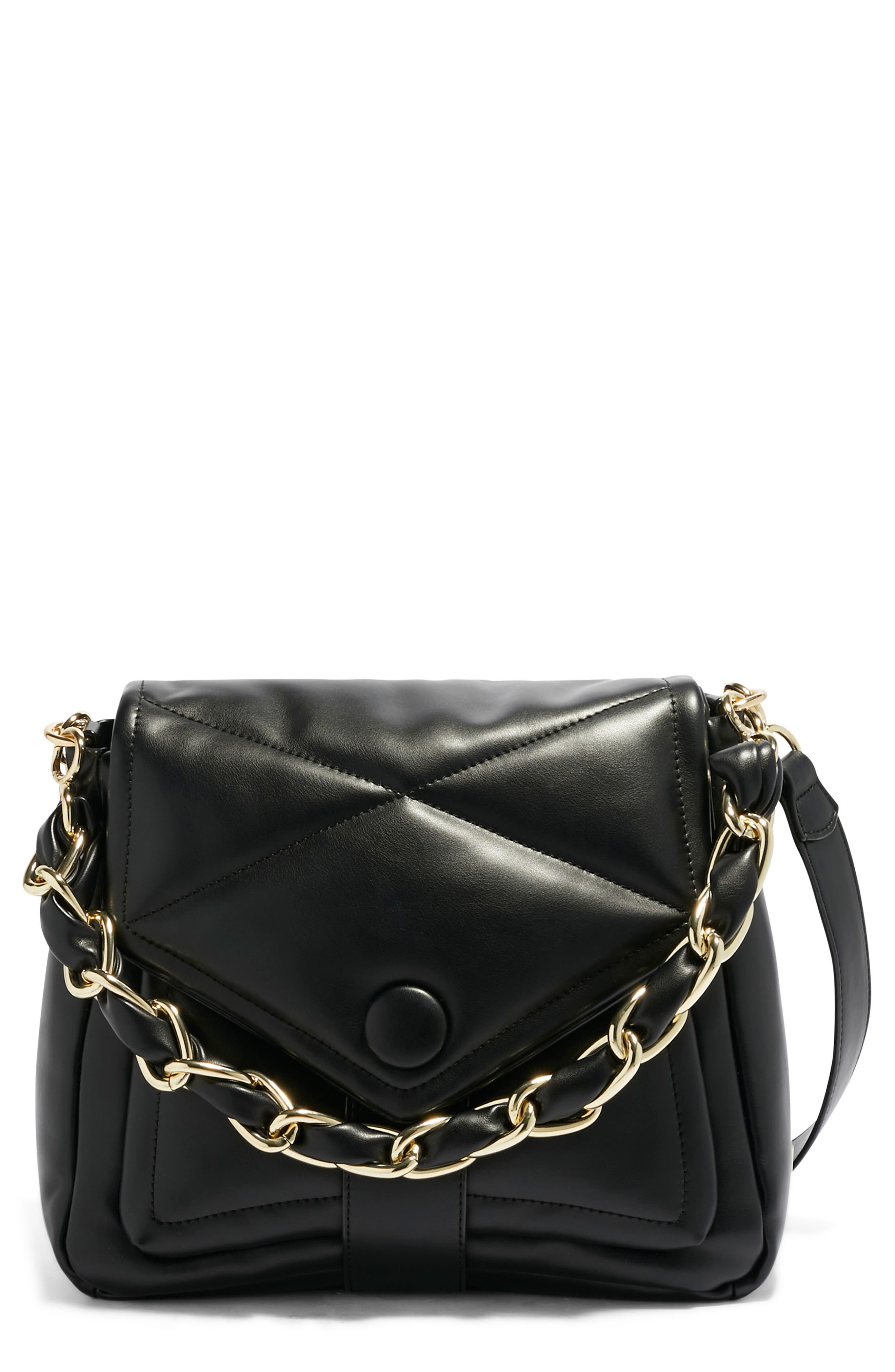 HOUSE OF WANT We Are Fearless Vegan Leather Crossbody Bag, Main, color, 