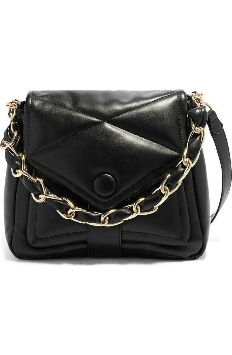 HOUSE OF WANT We Are Fearless Vegan Leather Crossbody Bag, Main, color,