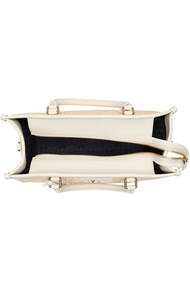 Kurt Geiger London Chiswick Raffia Tote, Alternate, color, Open Yellow