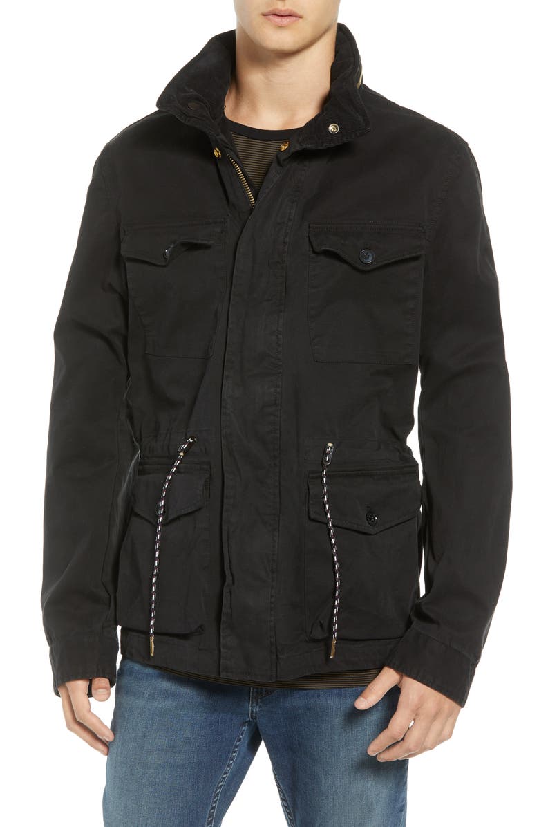 Scotch & Soda Garment Dyed Field Jacket, Alternate, color, 