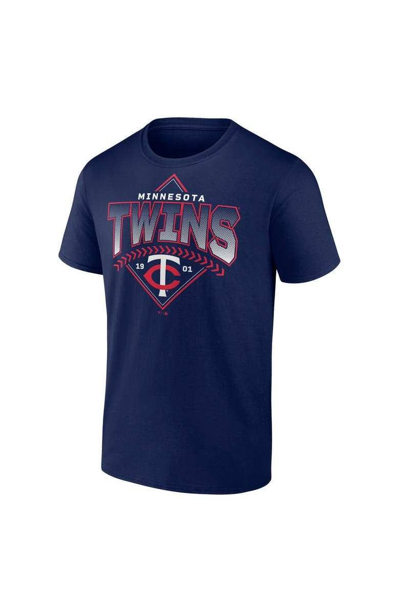 FANATICS Men's Fanatics Navy Minnesota Twins Ahead In The Count T-Shirt, Alternate, color, Navy