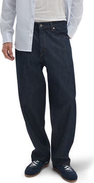 rag & bone Baggy Authentic Rigid Straight Leg Jeans