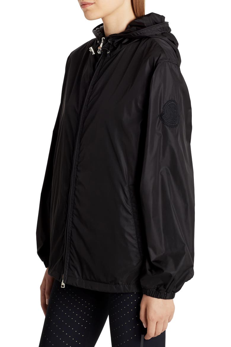 Alexandrite Hooded Jacket, Alternate, color, BLACK
