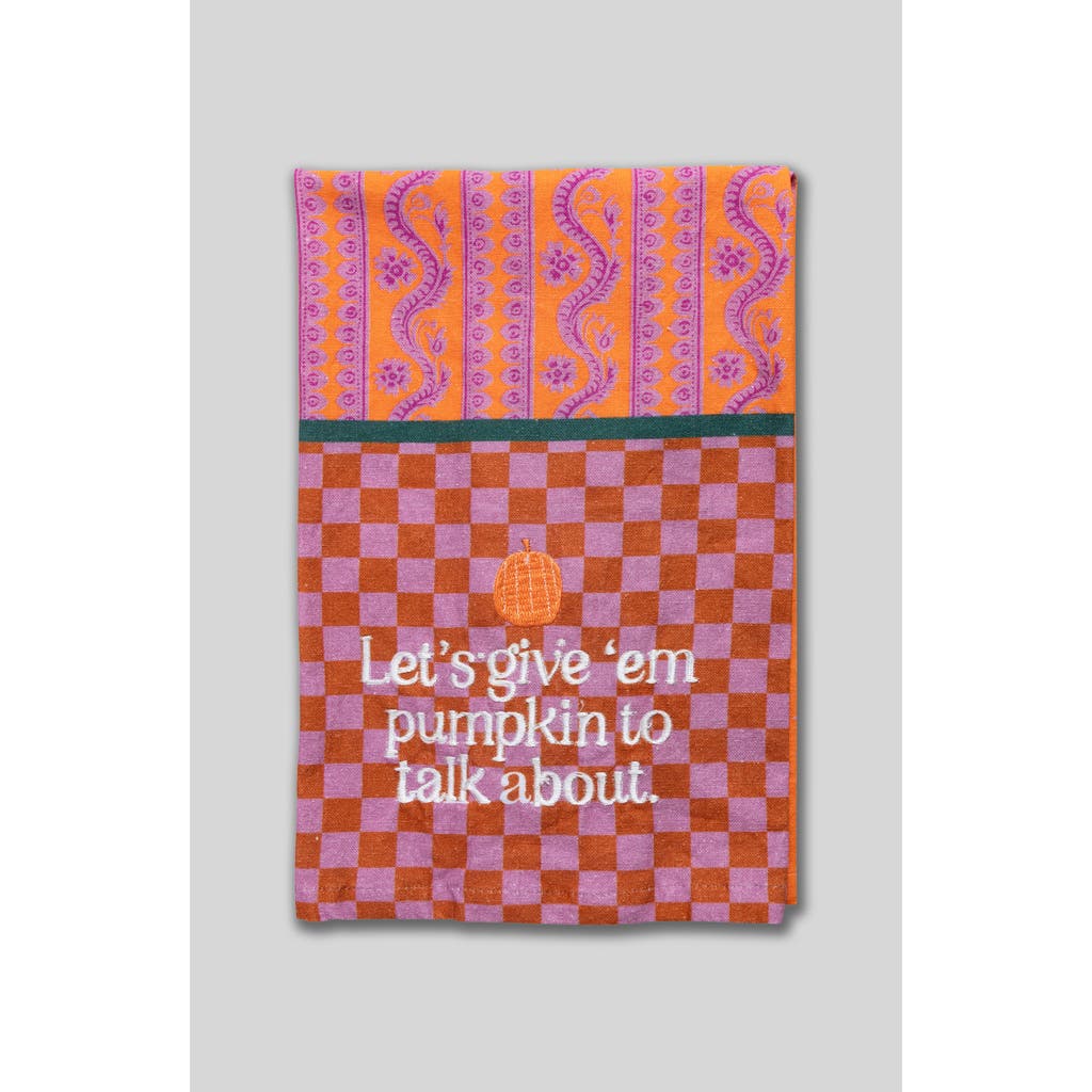 Furbish Fall Dish Towel In Multi